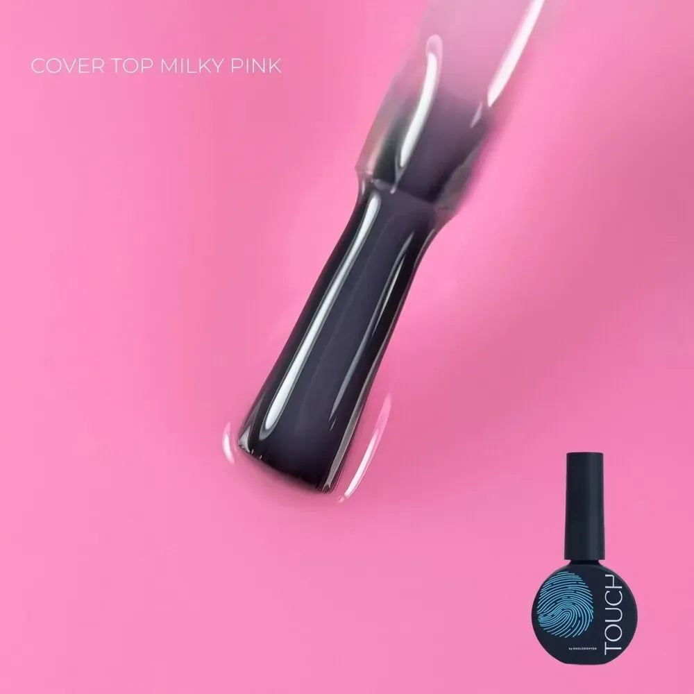 TOUCH Top Cover 13ml, Milky pink