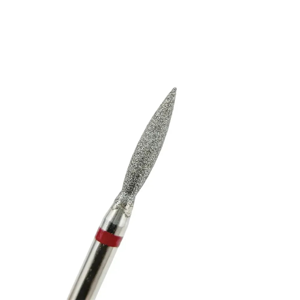 TOUCH diamond Flame nail drill bit 023 red (H02310D-F)