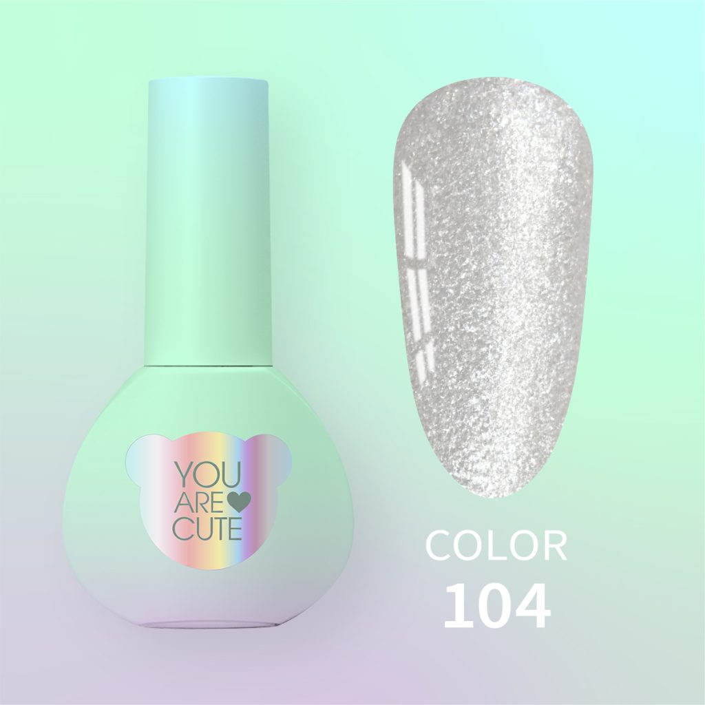 Gel polish Color №104, 5ml