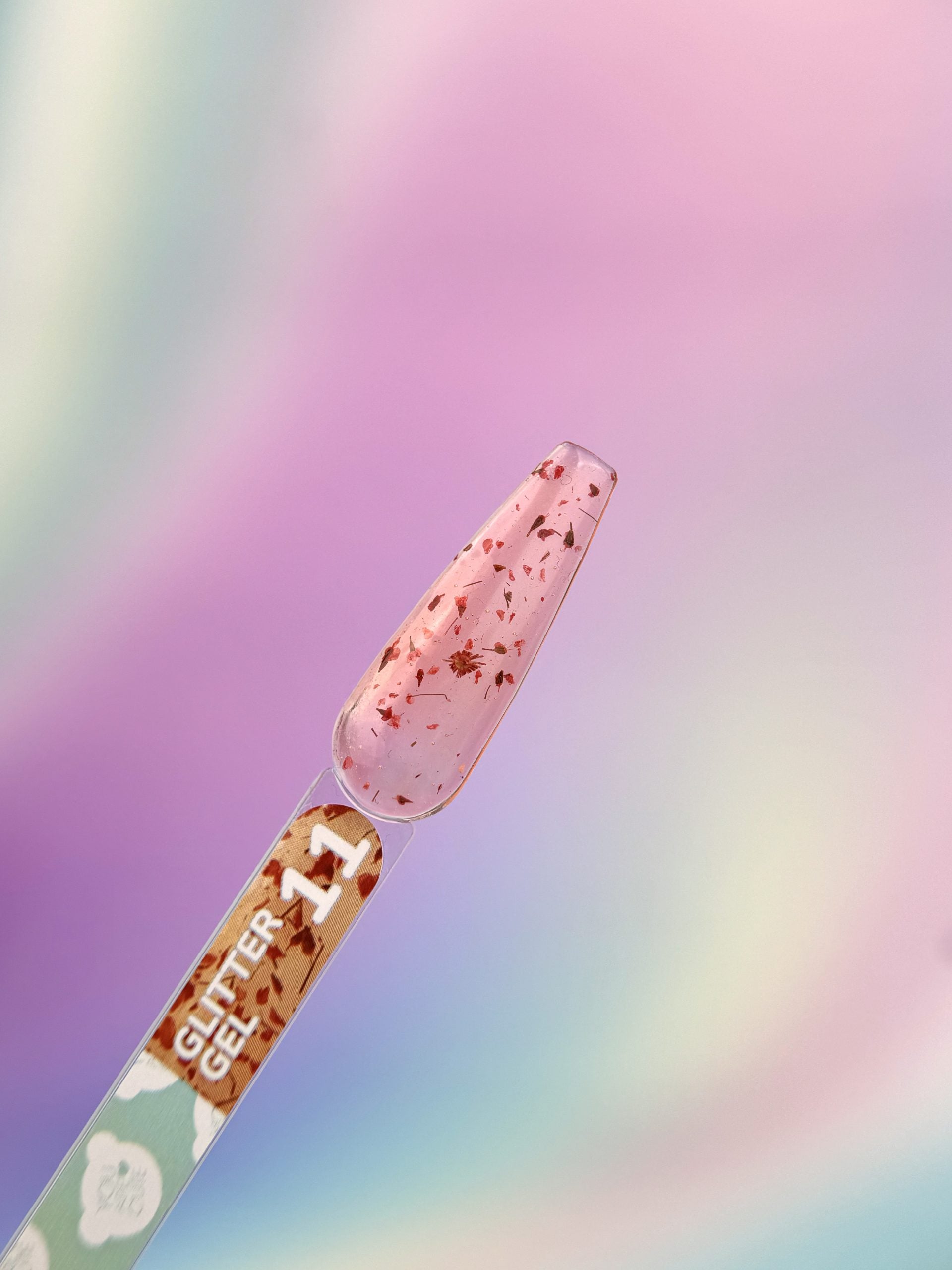Glitter Gel Nail Polish № 11, 5ml