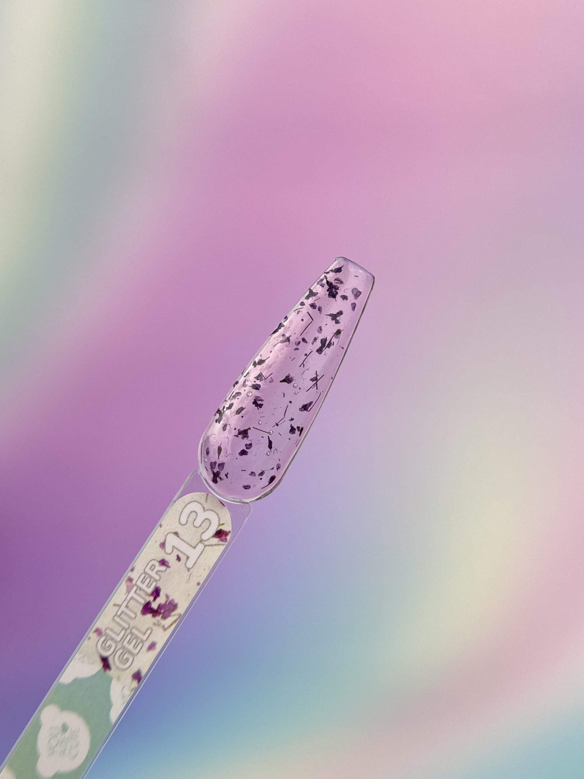 Glitter Gel Nail Polish № 13, 5ml