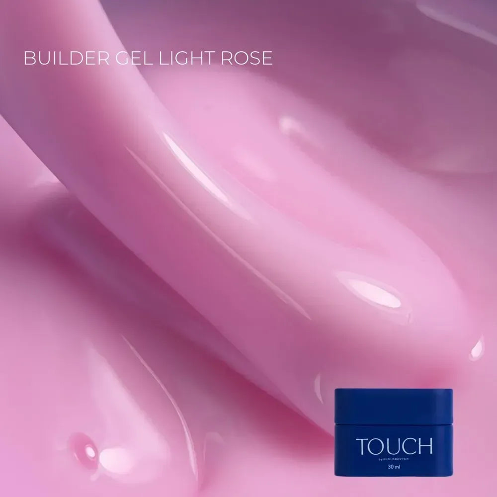 TOUCH Builder gel 30ml, Light rose