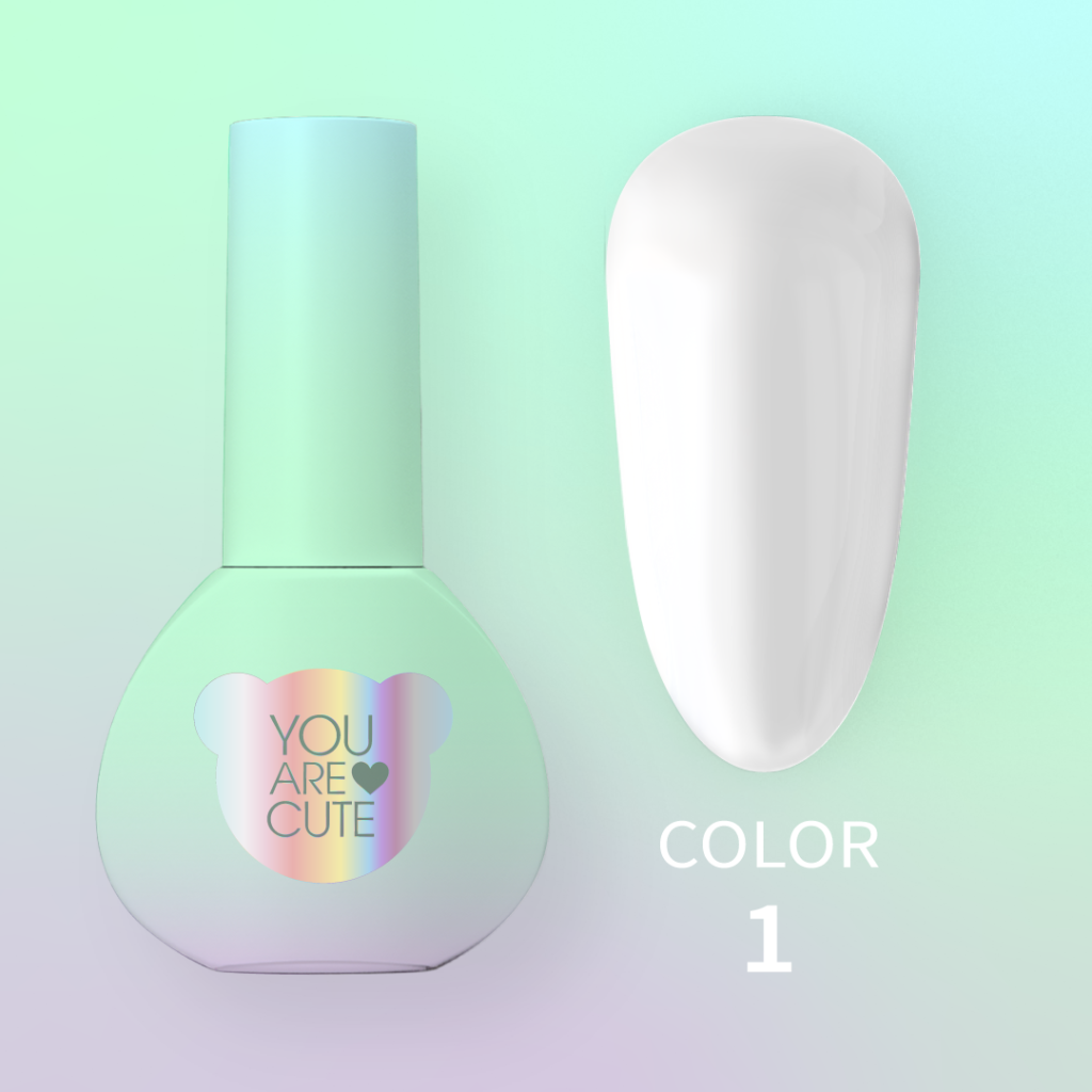 Gel polish Color №1, 5ml